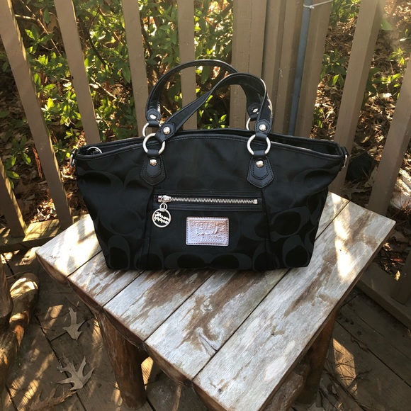 Coach Poppy large wrist bag (L) - Picture 7 of 8